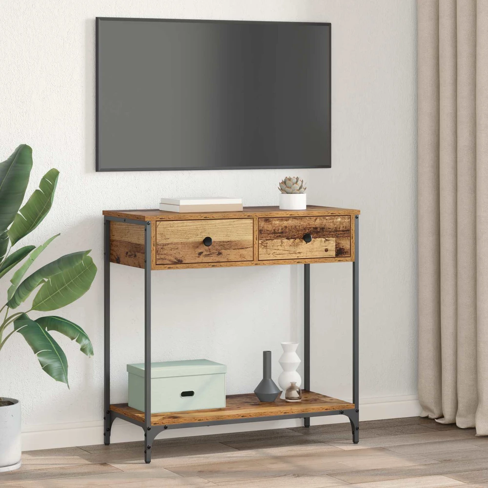Konsolinis stalas Senovinis medis 75 x 34,5 x 75 cm