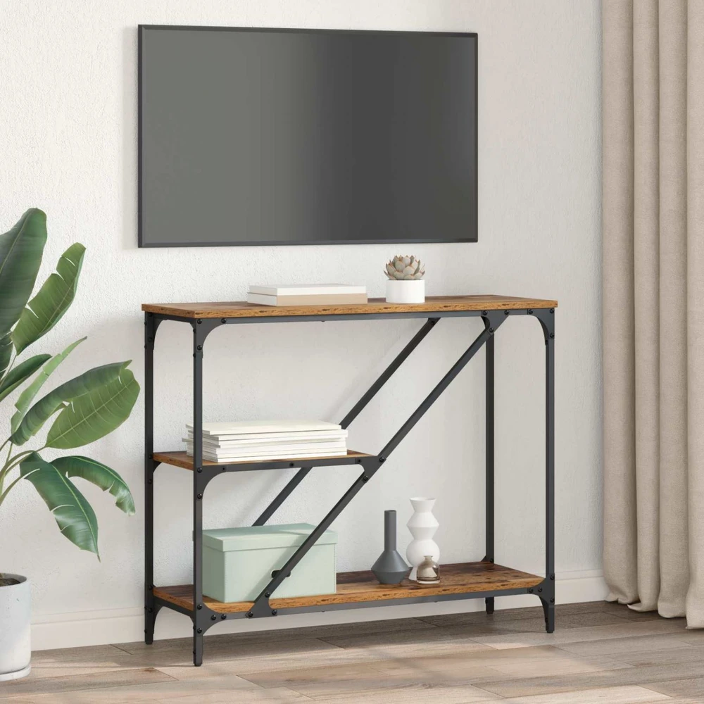 Konsolinis stalas Senovinis medis 88,5 x 30 x 75 cm
