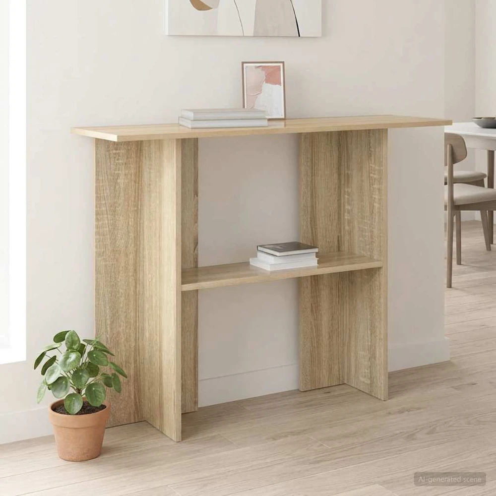 Konsolinis stalas Sonoma ąžuolas 100 x 30 x 75 cm