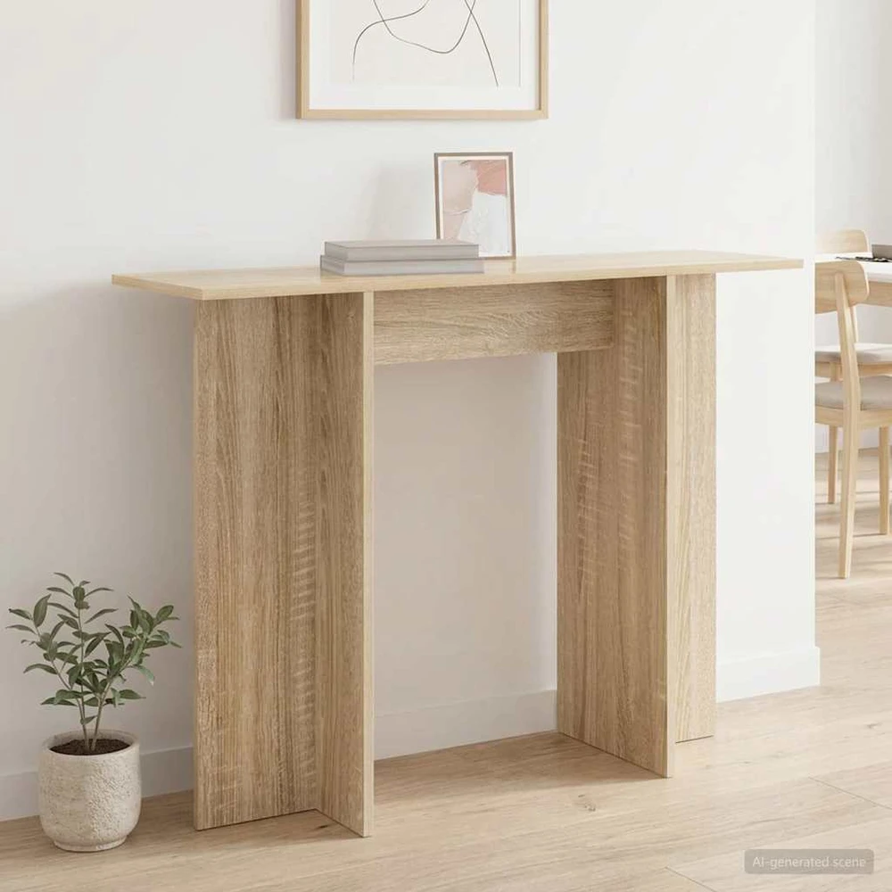 Konsolinis stalas Sonoma ąžuolas 100 x 30 x 75 cm