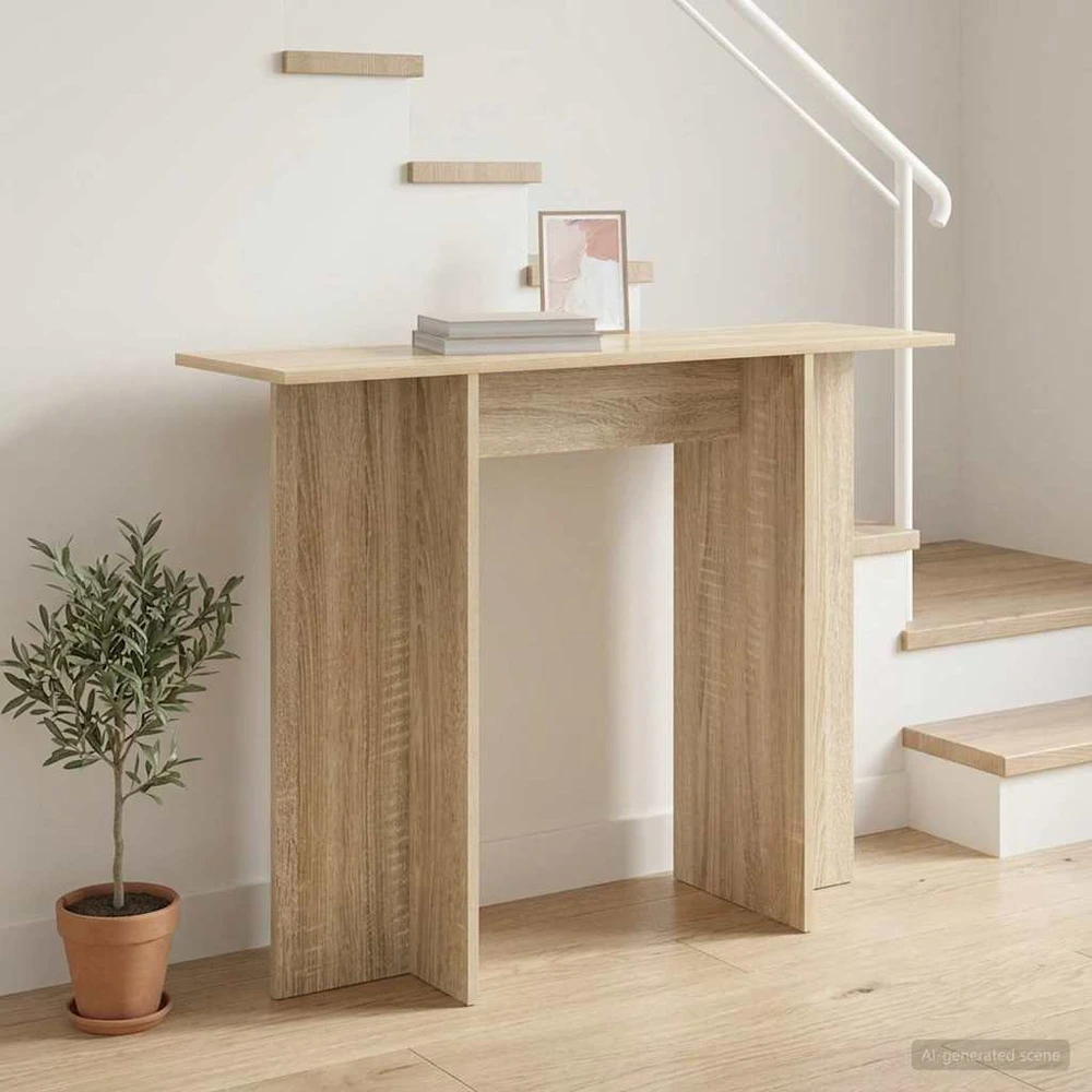 Konsolinis stalas Sonoma ąžuolas 100 x 30 x 75 cm