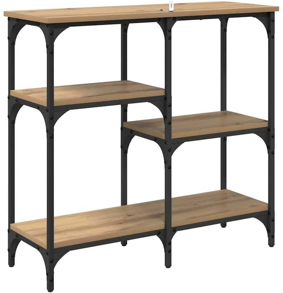 Konsolinis stalas Amatininkų ąžuolas 80 x 29 x 75 cm
