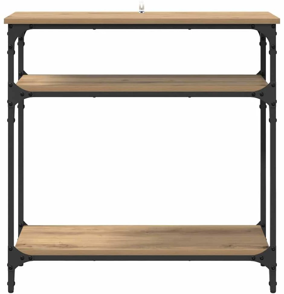 Konsolinis stalas Amatininkų ąžuolas 75 x 29 x 75 cm