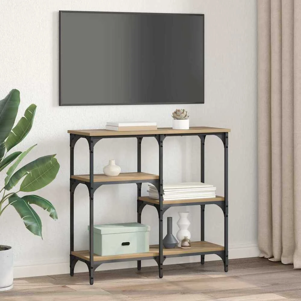 Konsolinis stalas Amatininkų ąžuolas 80 x 29 x 75 cm