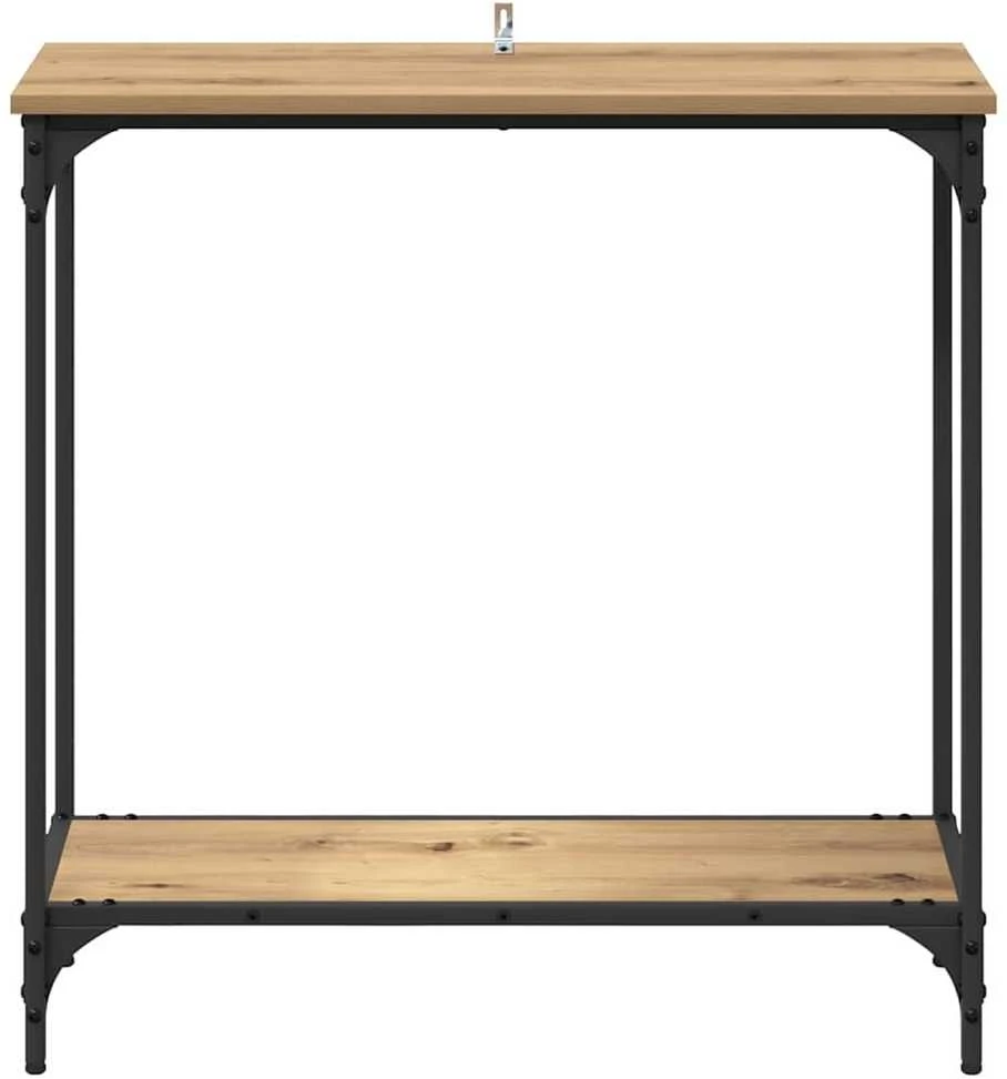 Konsolinis stalas artisano ąžuolo 75 x 30.5 x 75 cm