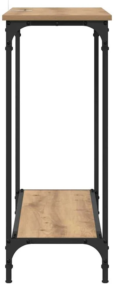 Konsolinis stalas artisano ąžuolo 101 x 30.5 x 75 cm