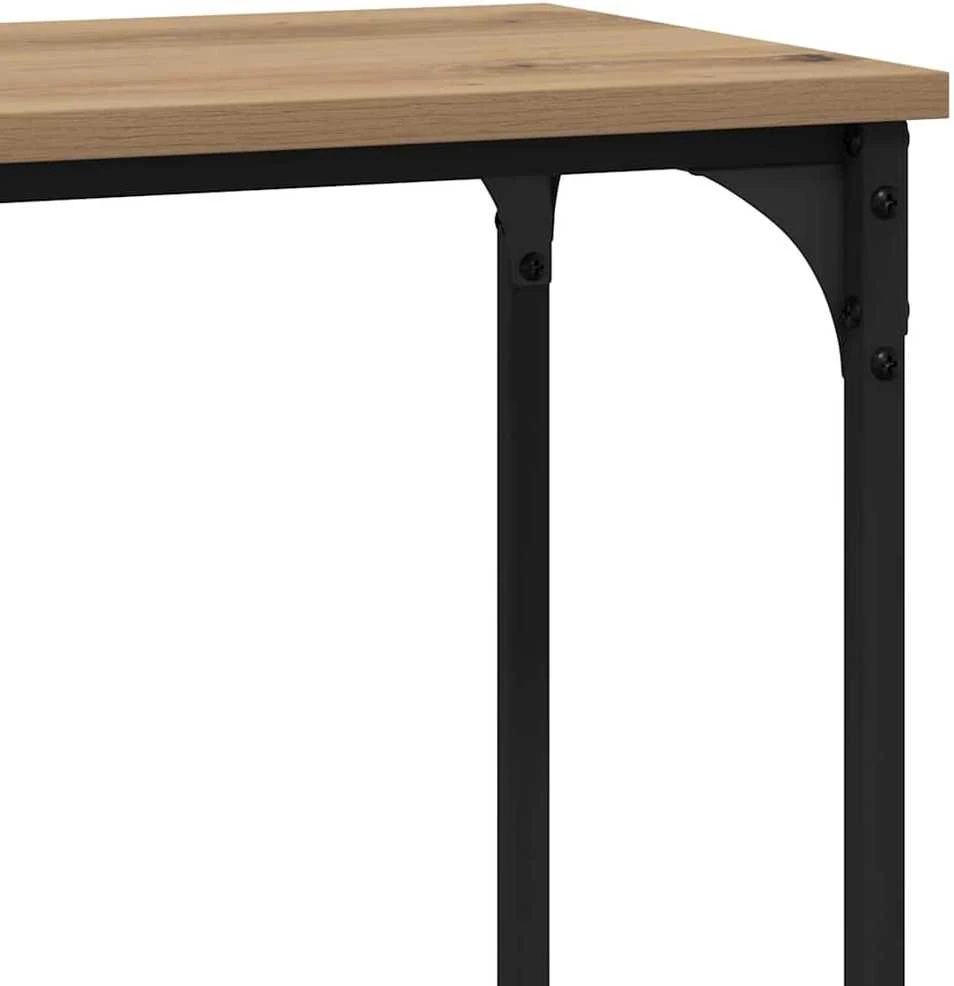 Konsolinis stalas artisano ąžuolo 75 x 30.5 x 75 cm