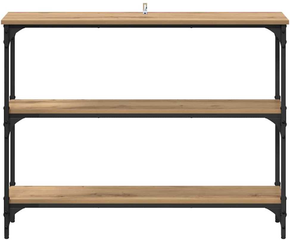 Konsolinis stalas Amatininkų ąžuolas 100 x 22,5 x 75 cm