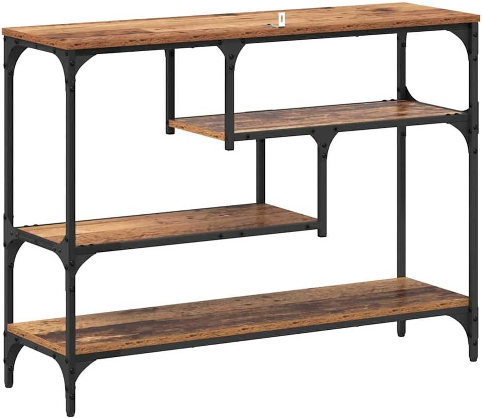 Konsolinis stalas Senas medis 100 x 30 x 75 cm Apdirbta mediena