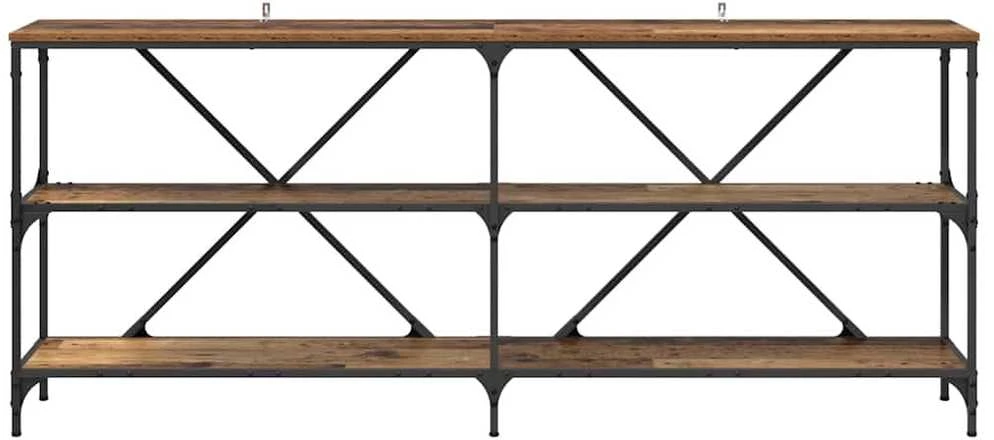 Konsolinis stalas Senas medis 180 x 30 x 75 cm Apdirbta mediena