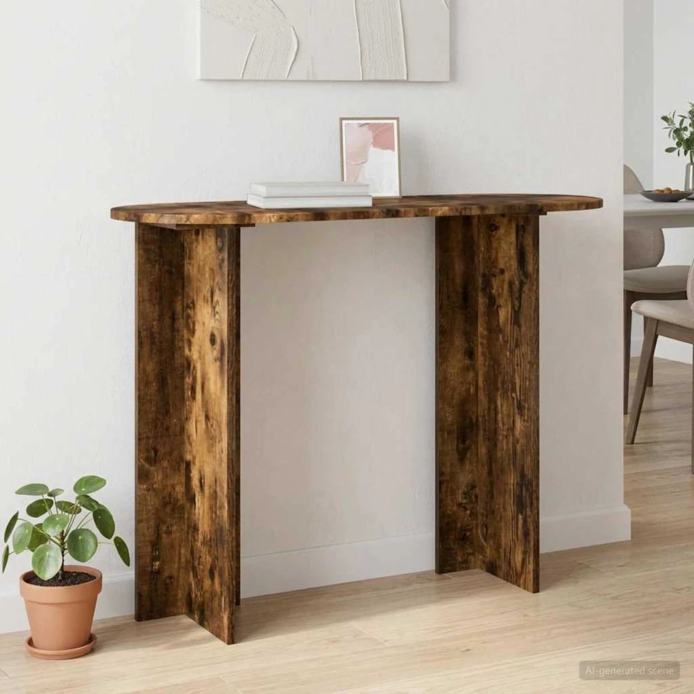 Konsolinis stalas Dūminio ąžuolo 100 x 39,5 x 75 cm