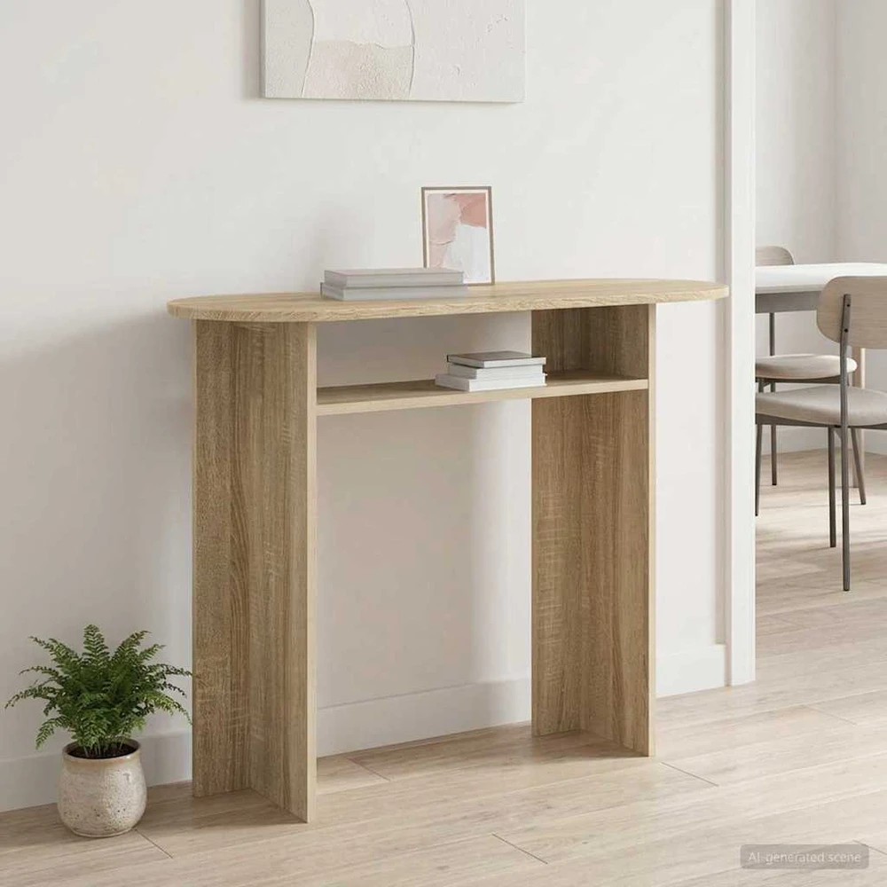 Konsolinis stalas Sonoma ąžuolas 100 x 39,5 x 75 cm