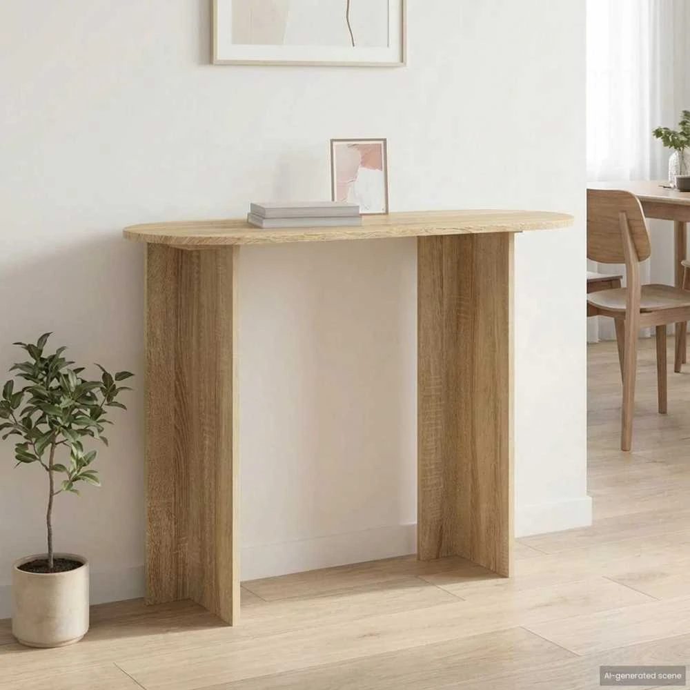 Konsolinis stalas Sonoma ąžuolas 100 x 39,5 x 75 cm