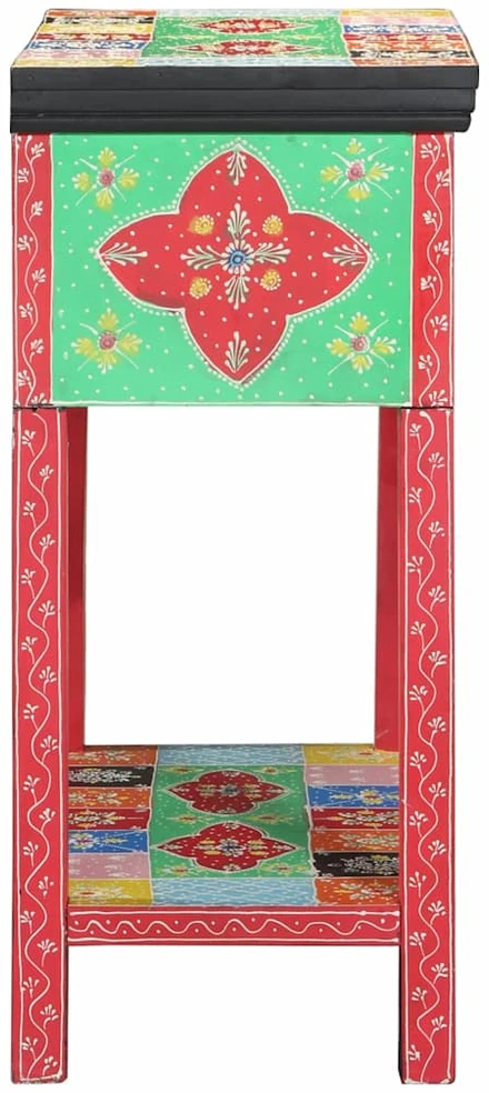 Konsolinis stalas su stalčių Įvairiaspalvis 80 x 35 x 76 cm