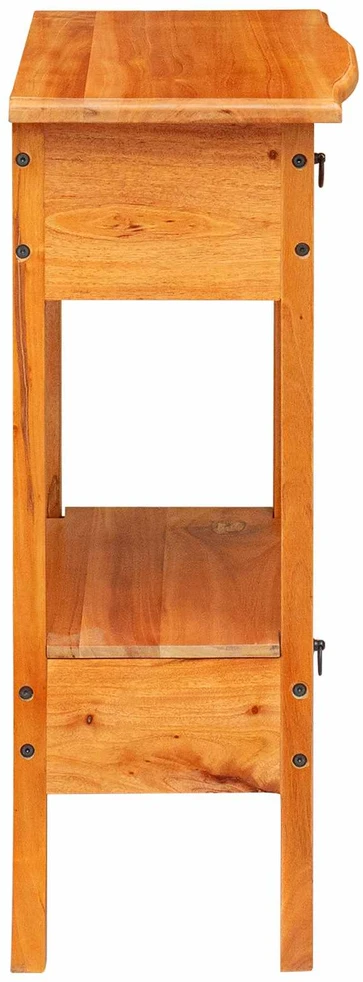Konsolinis stalas su stalčių Natūrali 50,5 x 30 x 75,5 cm