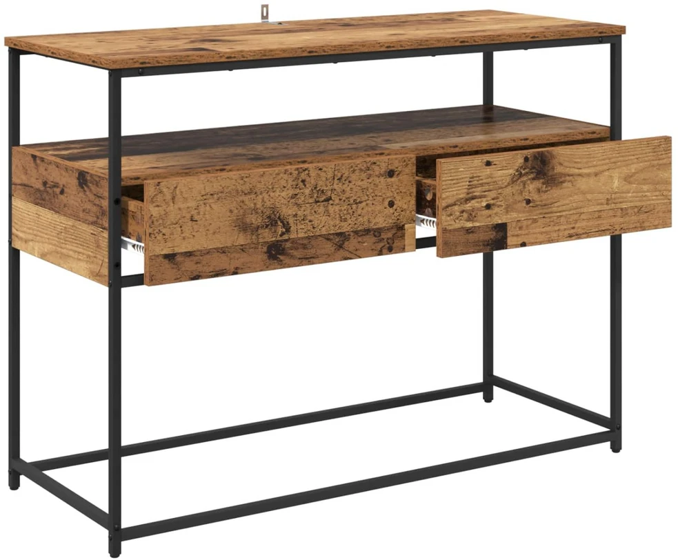 Konsolinis stalas Senovinis medis 100 x 40 x 75 cm