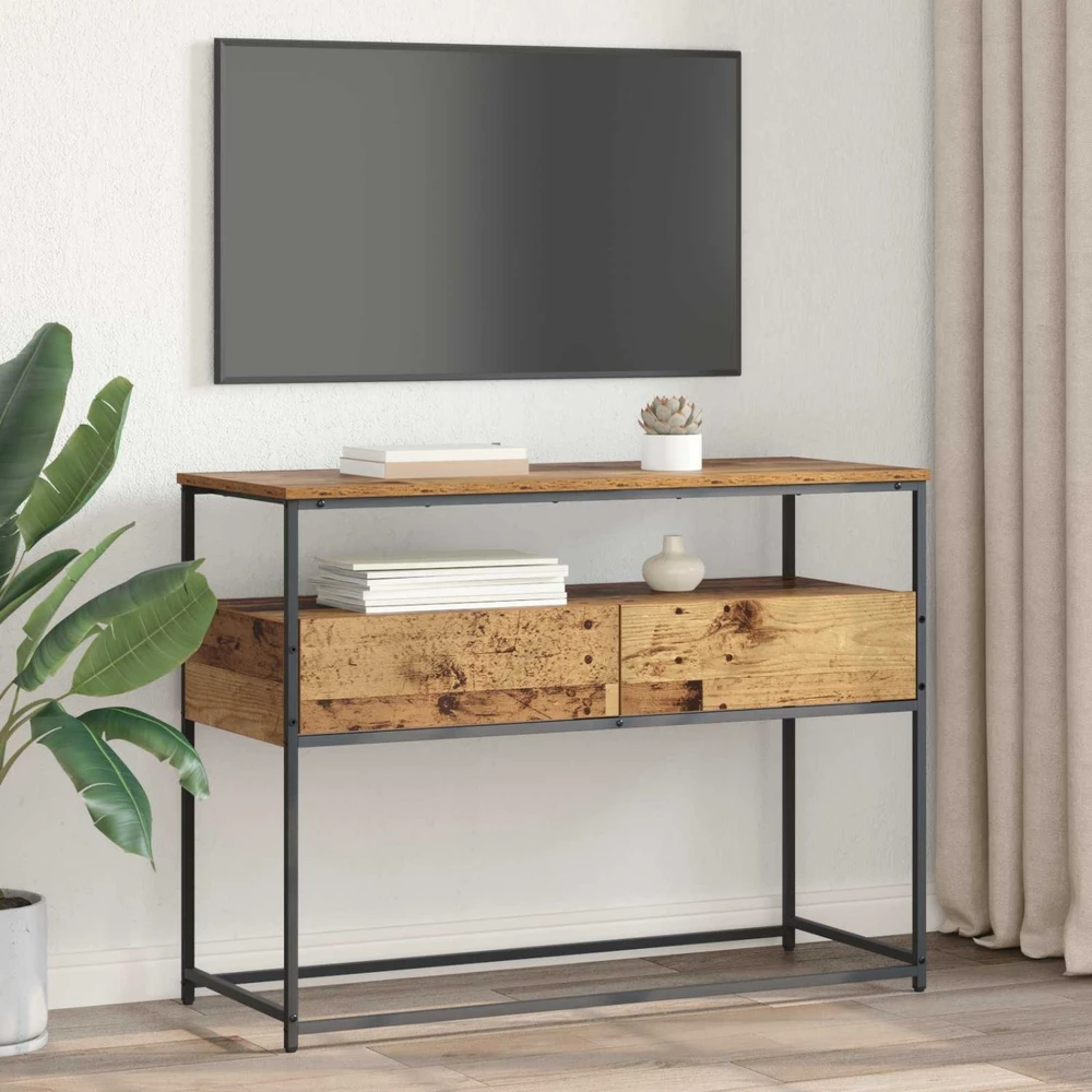 Konsolinis stalas Senovinis medis 100 x 40 x 75 cm