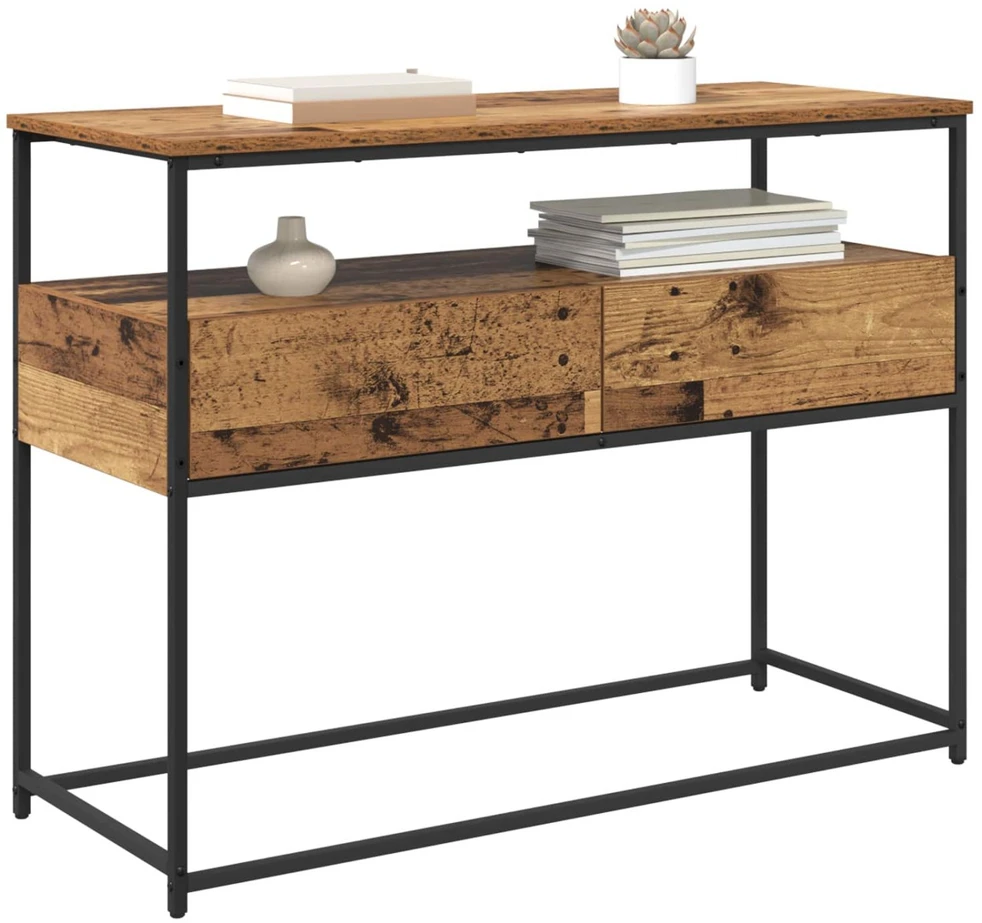 Konsolinis stalas Senovinis medis 100 x 40 x 75 cm