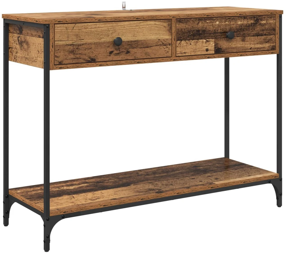 Konsolinis stalas Senovinis medis 100 x 34,5 x 75 cm