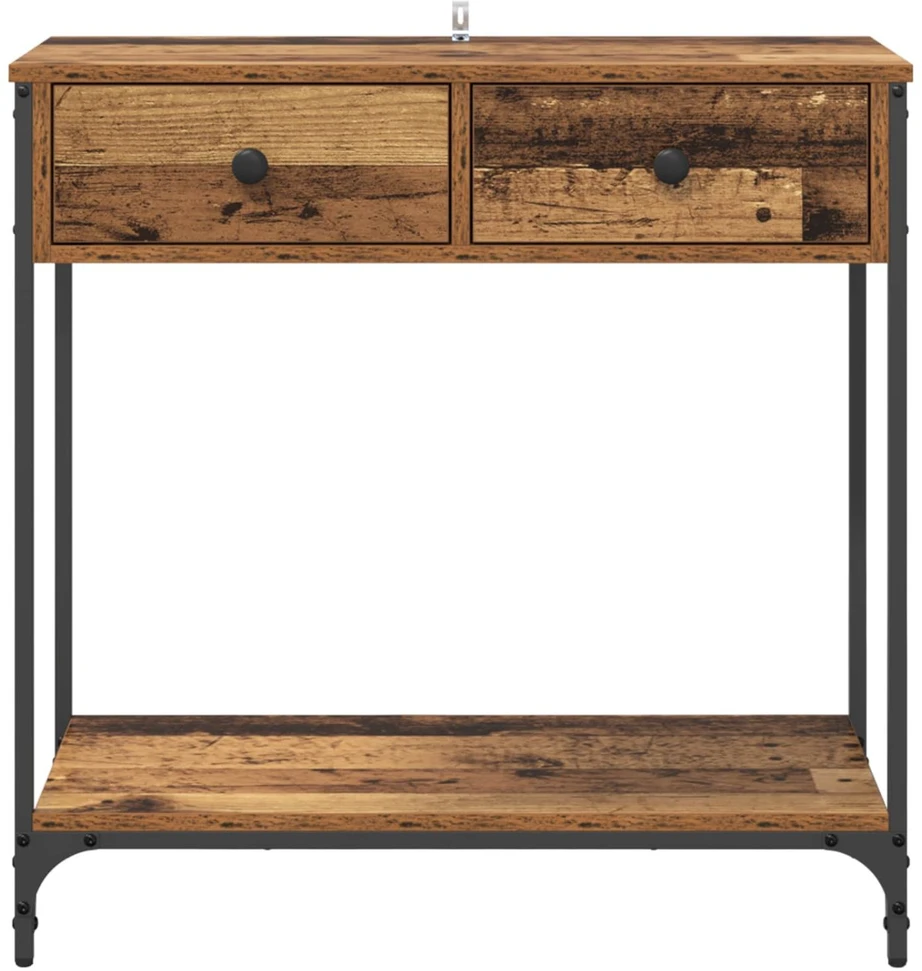 Konsolinis stalas Senovinis medis 75 x 34,5 x 75 cm