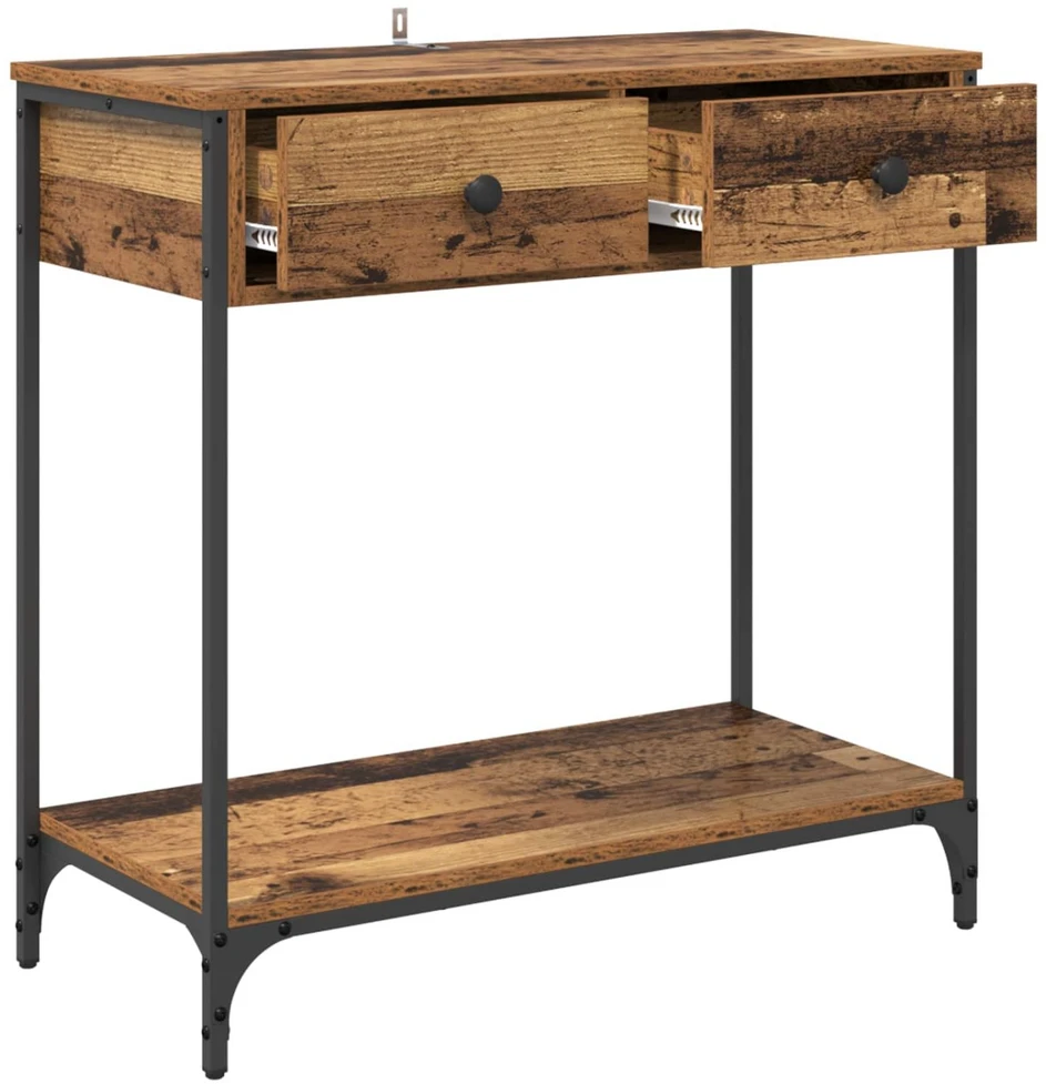 Konsolinis stalas Senovinis medis 75 x 34,5 x 75 cm