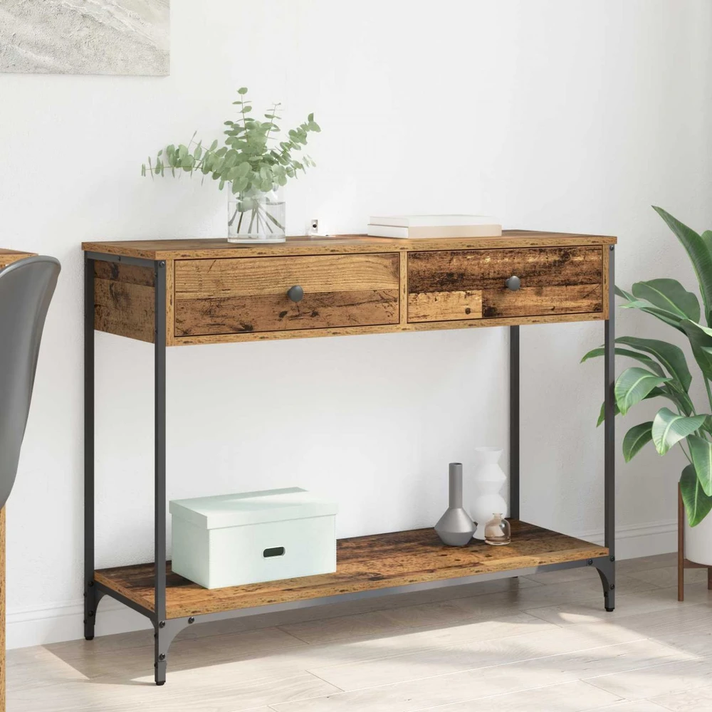 Konsolinis stalas Senovinis medis 100 x 34,5 x 75 cm