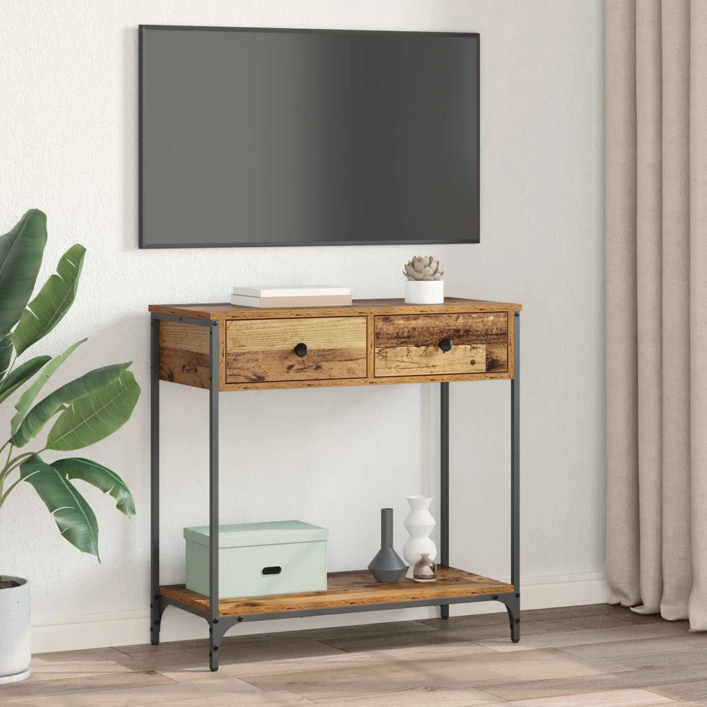 Konsolinis stalas Senovinis medis 75 x 34,5 x 75 cm