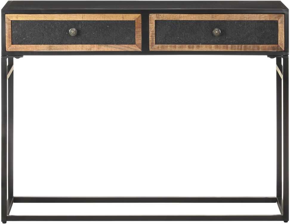Konsolinis staliukas, 100x35x75cm, mango medienos masyvas