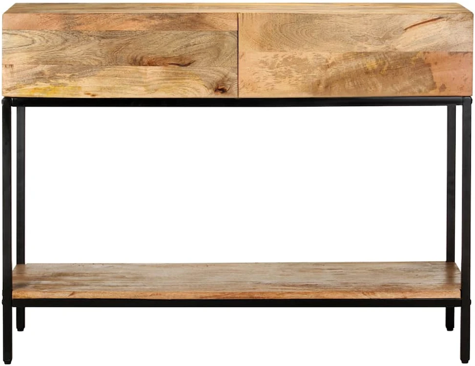 Konsolinis staliukas, 100x35x76cm, mango medienos masyvas
