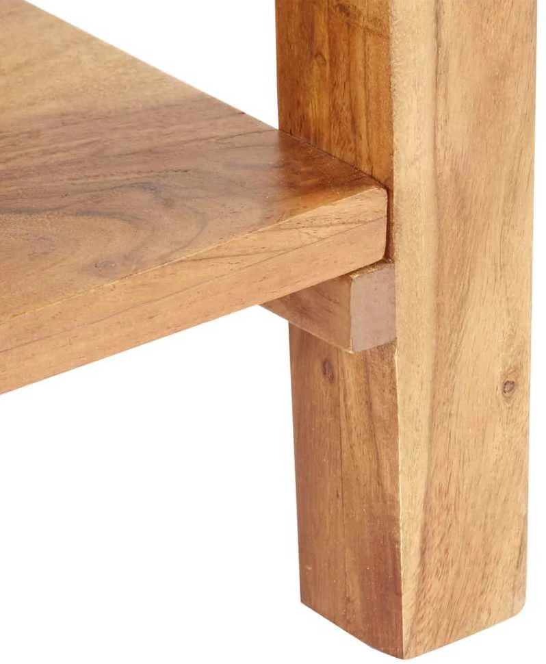 Konsolinis staliukas, 100x40x76 cm, akacijos medienos masyvas