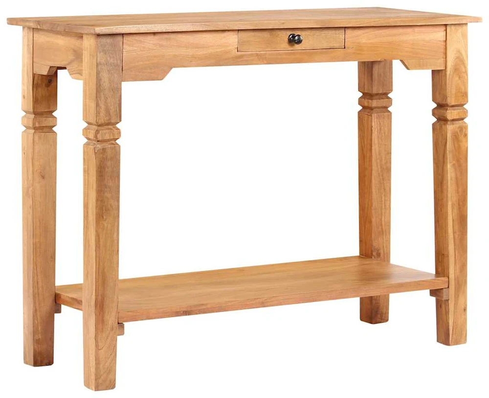 Konsolinis staliukas, 100x40x76 cm, akacijos medienos masyvas