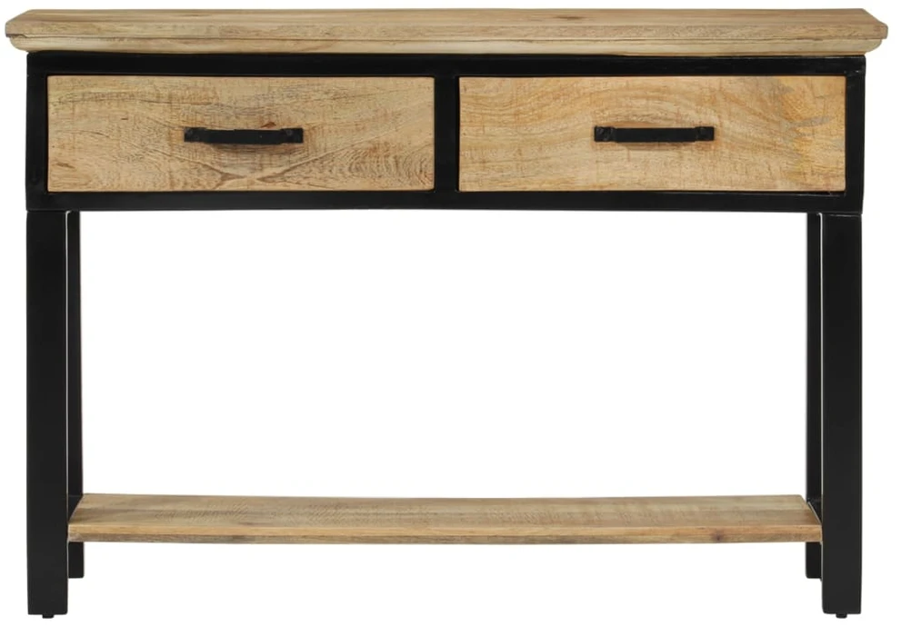 Konsolinis staliukas, 110x30x75cm, mango medienos masyvas