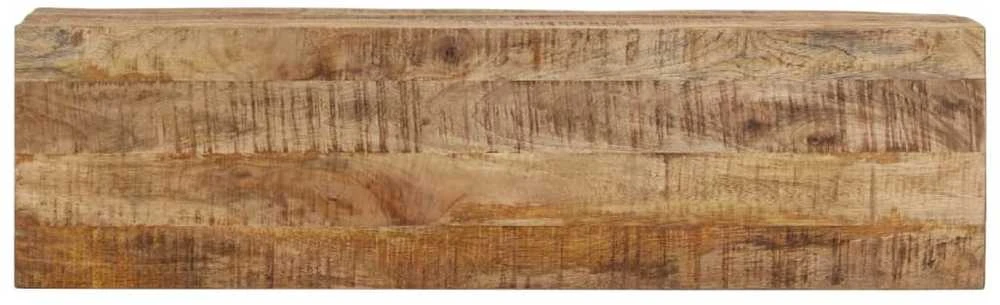 Konsolinis staliukas, 110x30x75cm, mango masyvas ir geležis