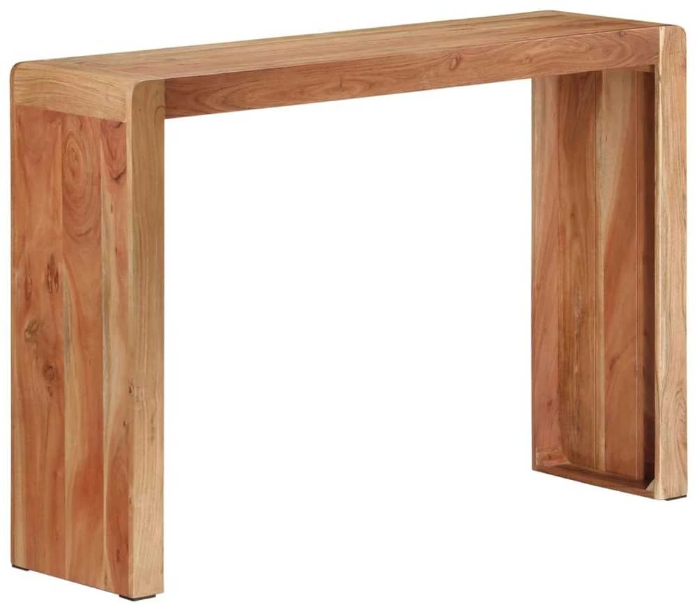 Konsolinis staliukas, 110x30x76cm, akacijos medienos masyvas