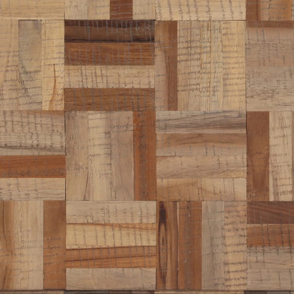 Konsolinis staliukas, 110x34x80cm, perdirbta tikmedžio mediena