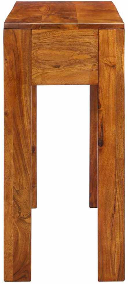 Konsolinis staliukas, 110x35x75cm, akacijos medienos masyvas
