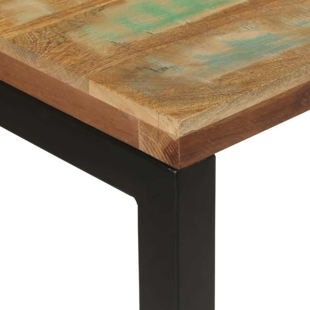 Konsolinis staliukas, 110x35x75cm, perdirbtos medienos masyvas