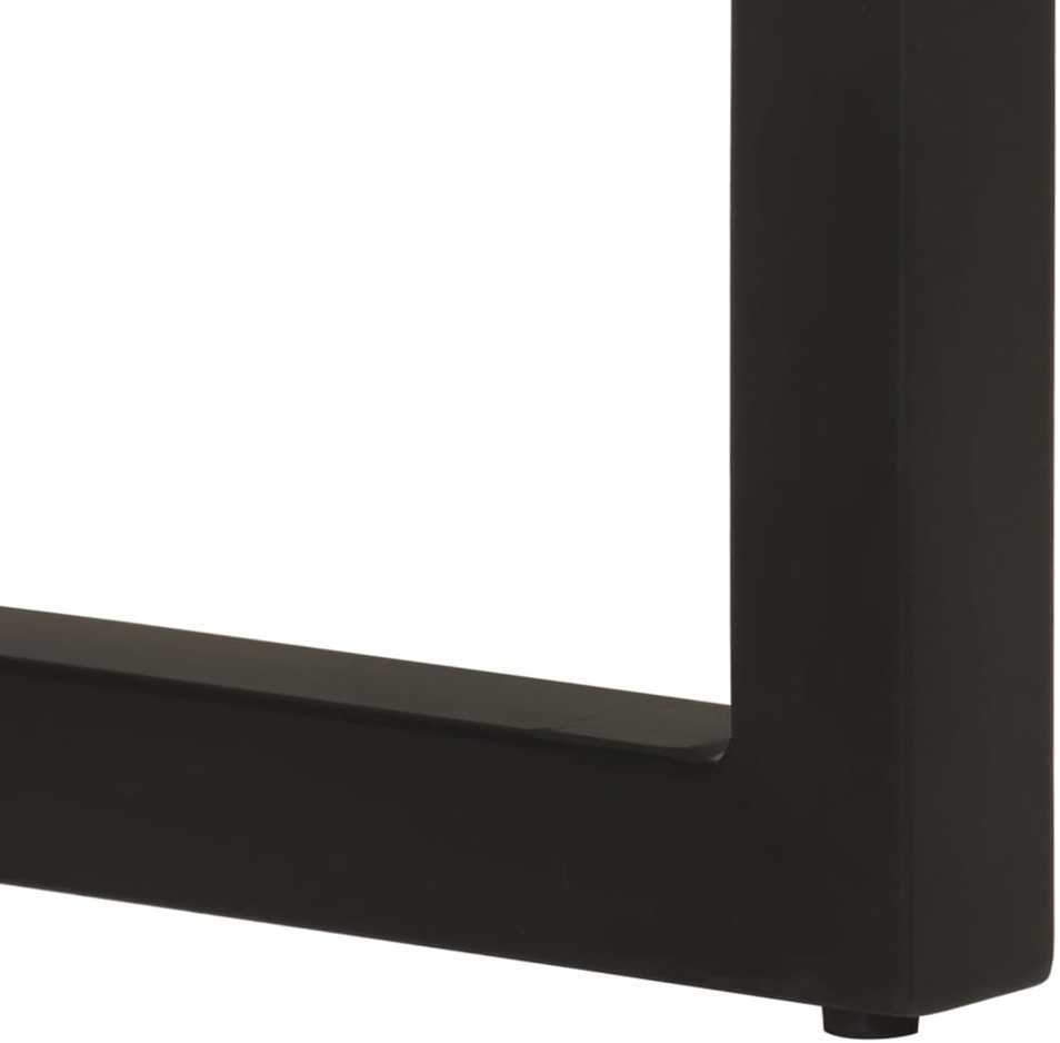 Konsolinis staliukas, 110x35x75cm, perdirbtos medienos masyvas