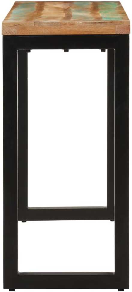 Konsolinis staliukas, 110x35x75cm, perdirbtos medienos masyvas