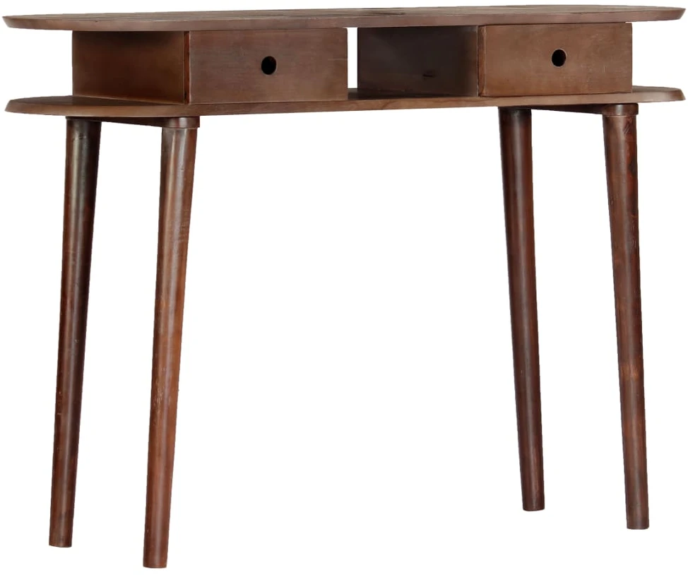 Konsolinis staliukas, 110x35x76 cm, akacijos medienos masyvas