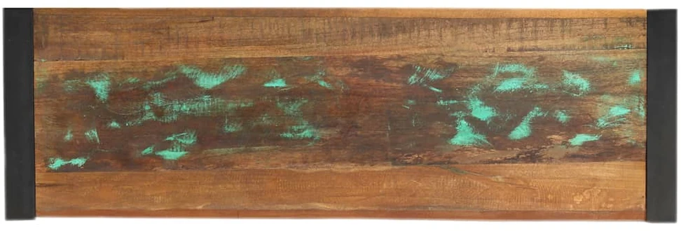 Konsolinis staliukas, 110x35x76cm, perdirbtos medienos masyvas