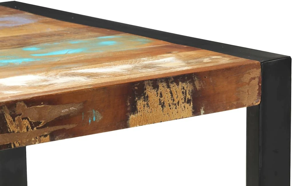 Konsolinis staliukas, 110x35x76cm, perdirbtos medienos masyvas