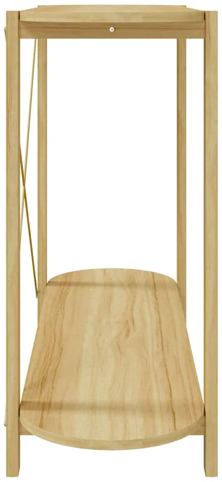 Konsolinis staliukas, 110x38x75cm, apdirbta mediena