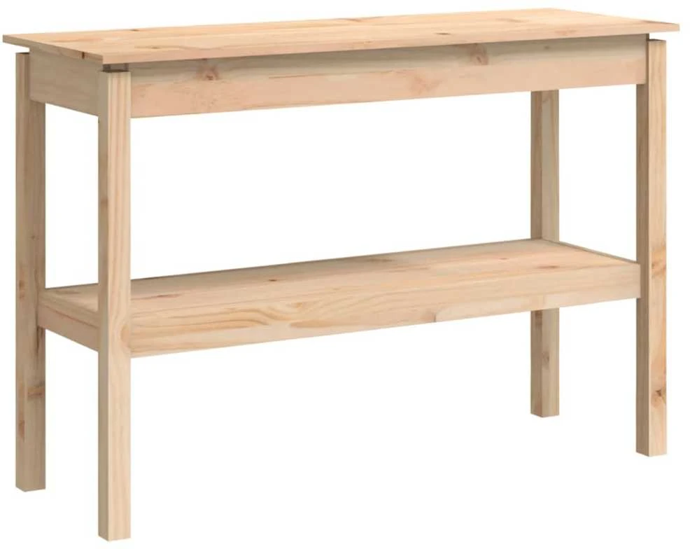 Konsolinis staliukas, 110x40x75cm, pušies medienos masyvas
