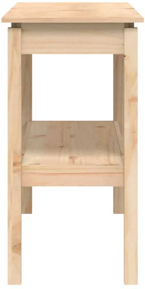 Konsolinis staliukas, 110x40x75cm, pušies medienos masyvas
