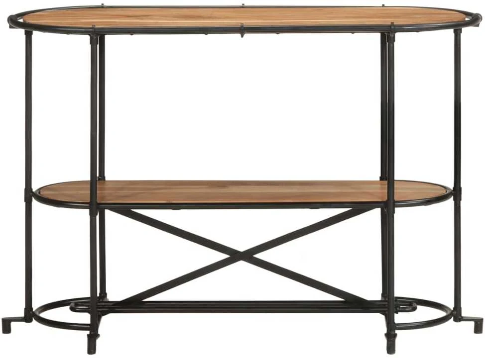 Konsolinis staliukas, 110x42x76cm, akacijos medienos masyvas