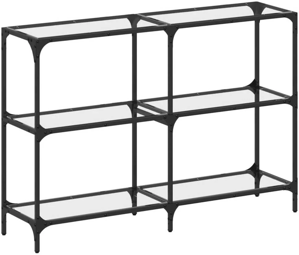 Konsolinis staliukas, 118,5x30x81cm, plienas