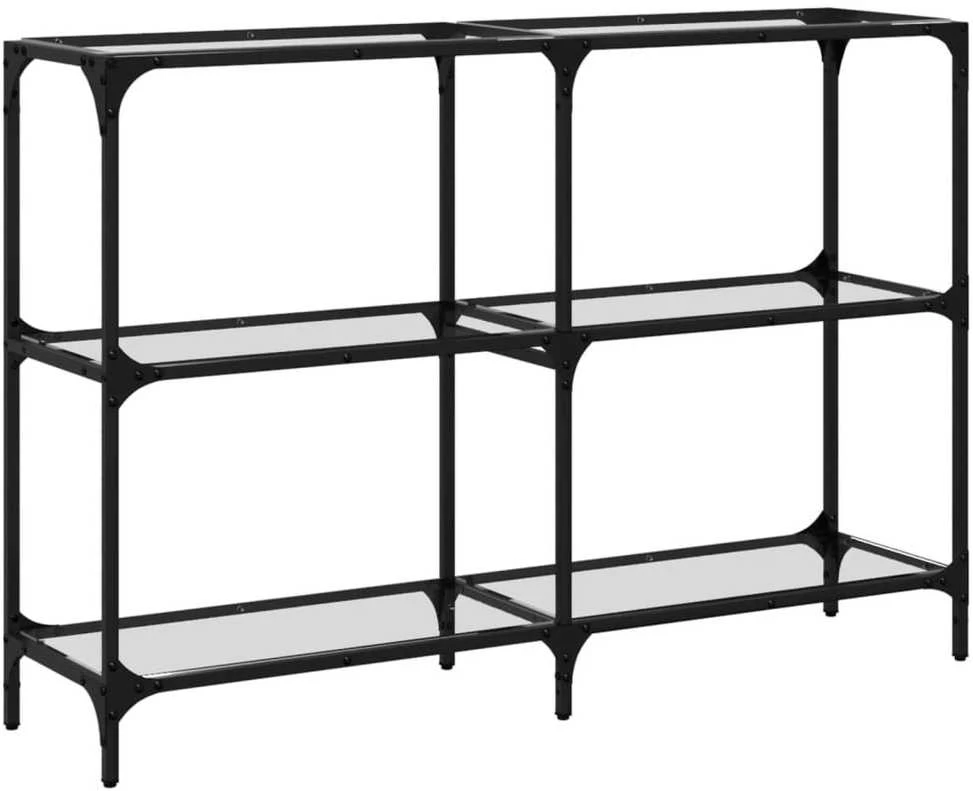 Konsolinis staliukas, 118,5x30x81cm, plienas