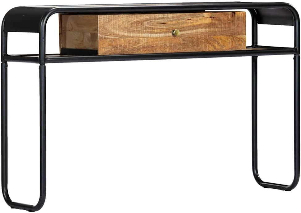 Konsolinis staliukas, 118x30x75 cm, mango medienos masyvas