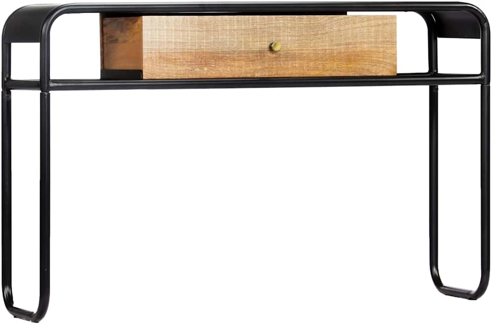 Konsolinis staliukas, 118x30x75 cm, mango medienos masyvas